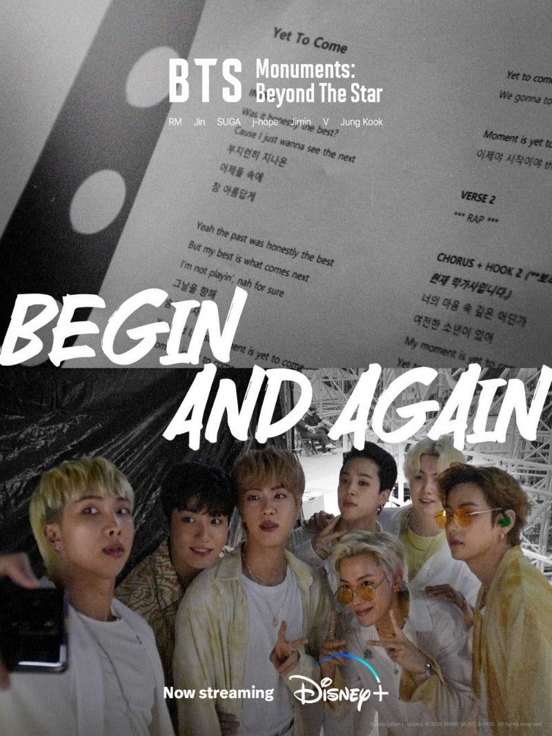 BTS: Monuments Beyond The Star - Begin and Again - poster