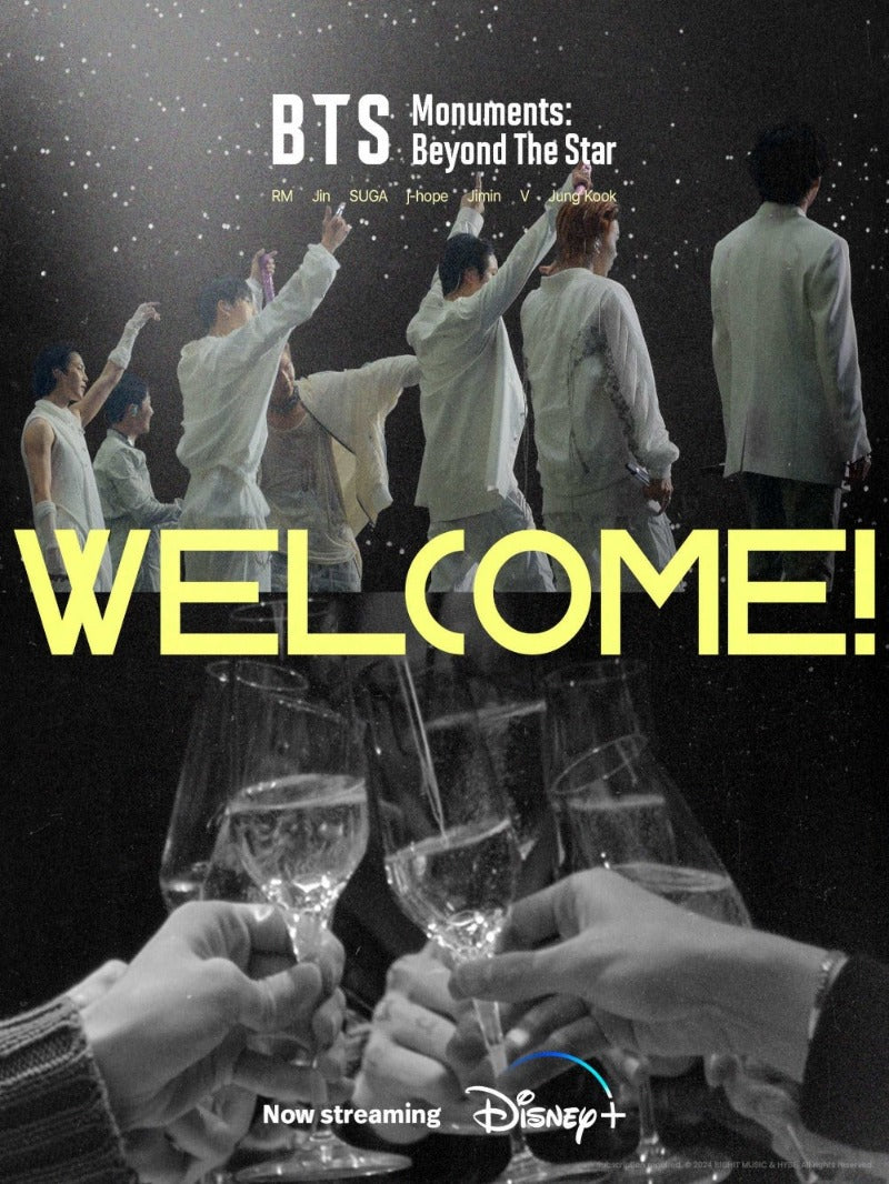 BTS: Monuments Beyond The Star - Welcome - poster