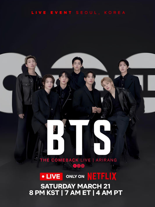 BTS The Return paper poster