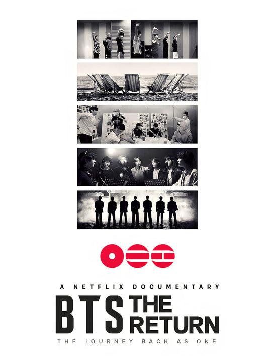 BTS The Return paper poster