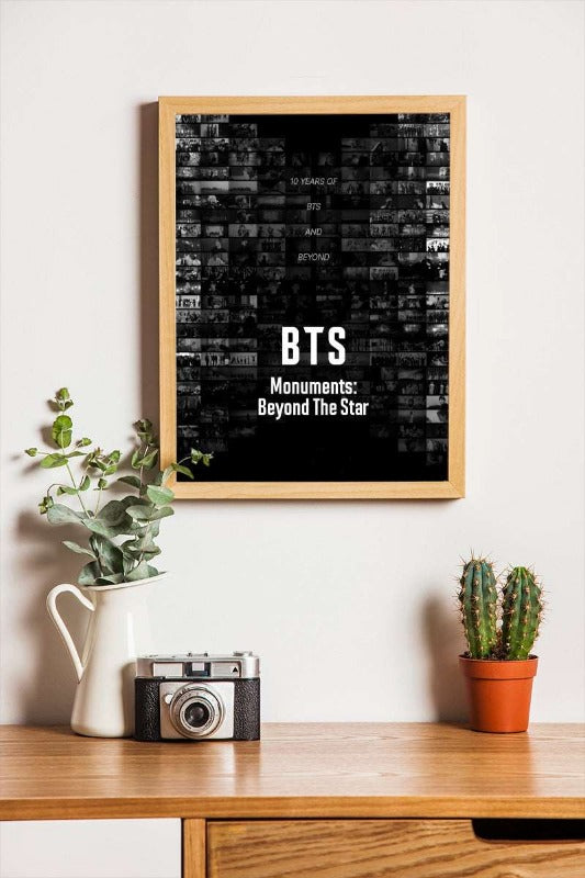 BTS: Monuments Beyond The Star - framed poster