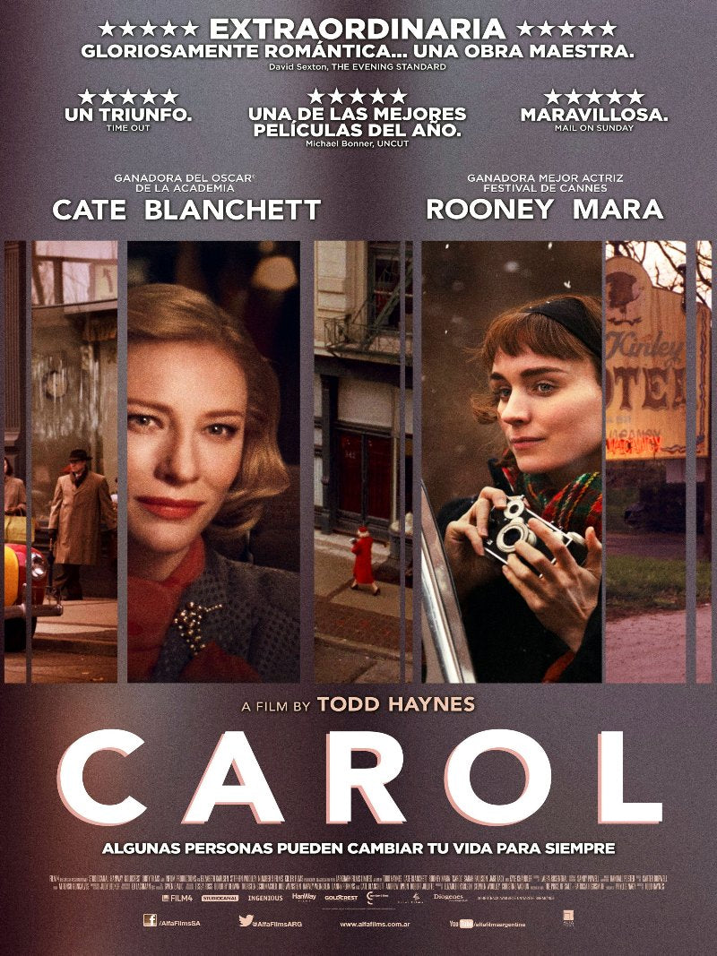 Carol paper poster