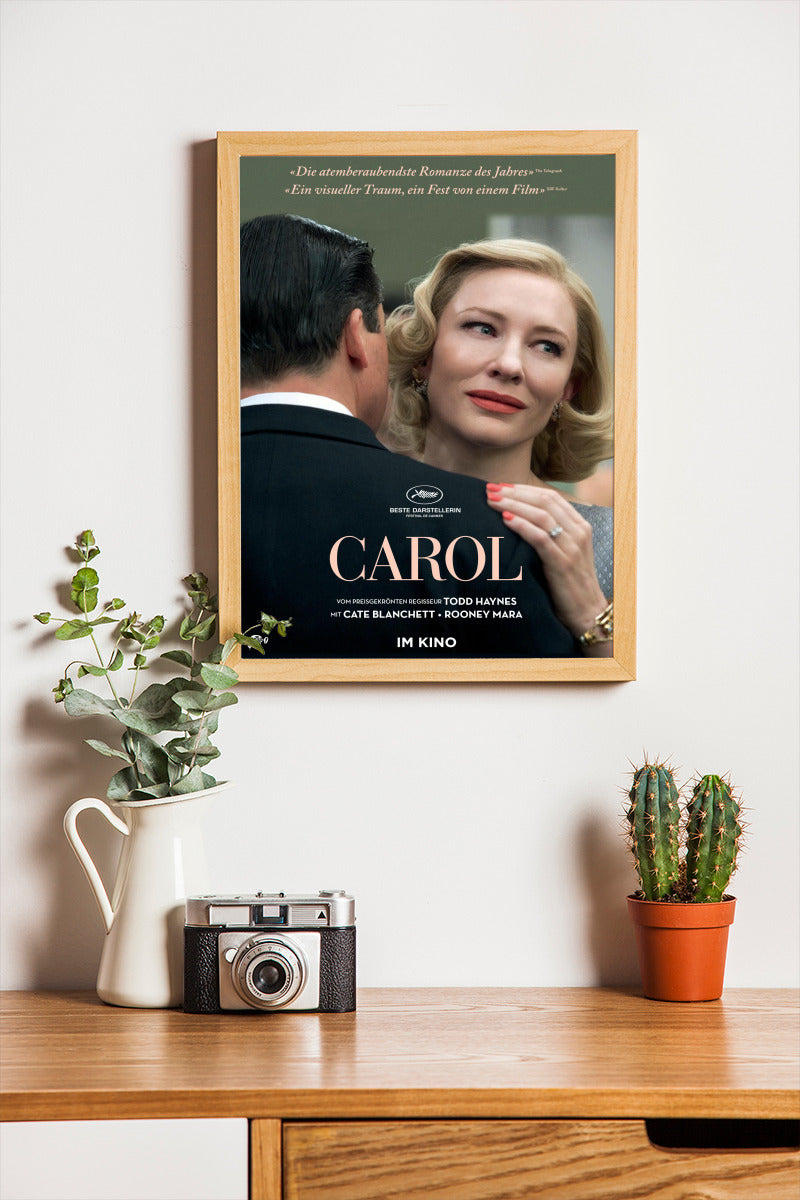 Carol framed poster