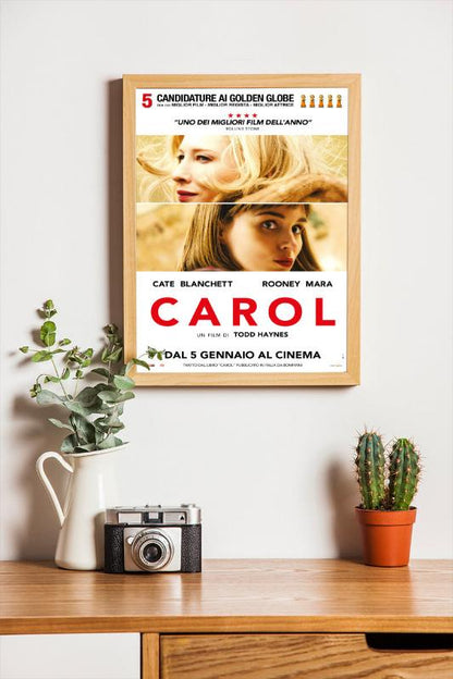 Carol framed poster