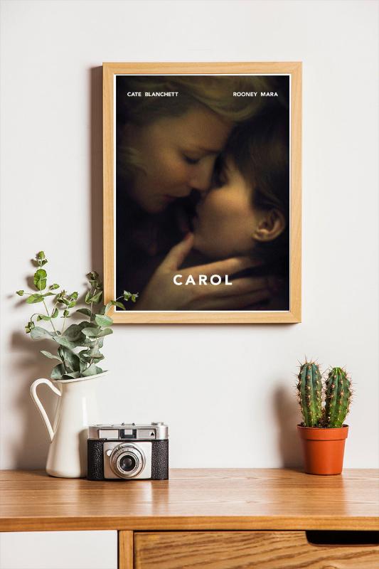 Carol framed poster