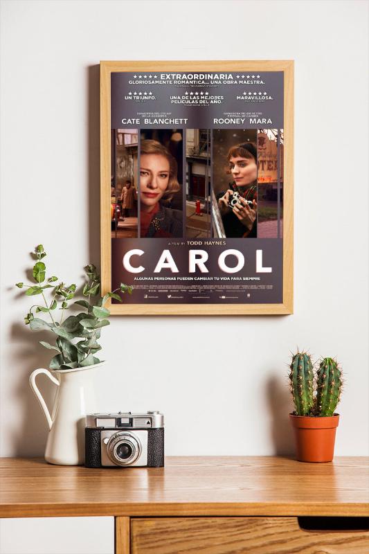 Carol framed poster