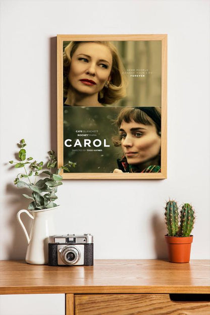 Carol framed poster