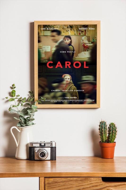 Carol framed poster