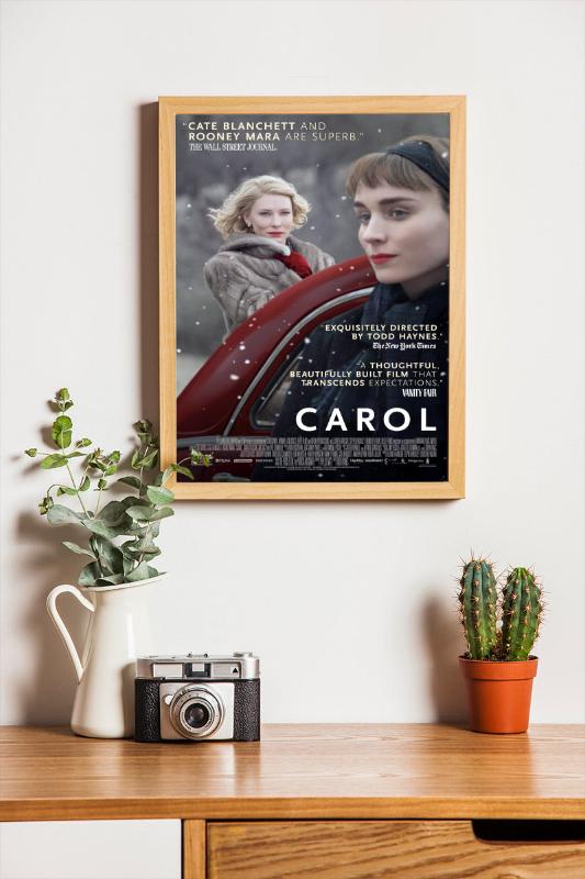 Carol framed poster