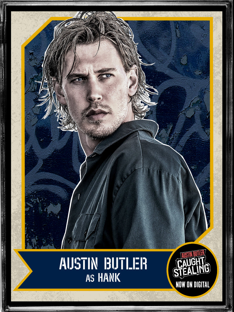 Caught Stealing paper poster