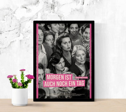 Morgen ist Auch Noch Ein Tag - framed poster