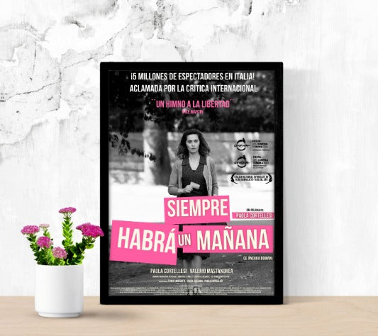 Siempre habrà un mañana - framed poster