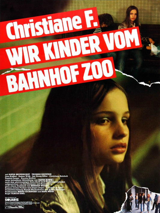 Christiane F Wir Kinder vom Bahnof Zoo - poster