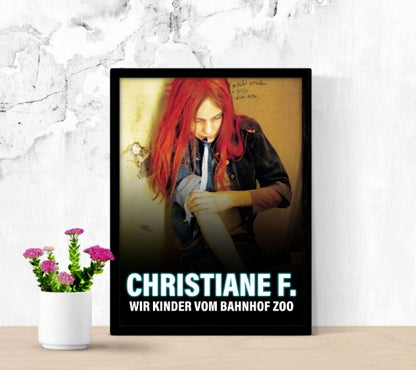 Christiane F Wir Kinder vom Bahnhof Zoo - framed poster