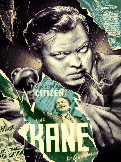 Citizen Kane paper poster