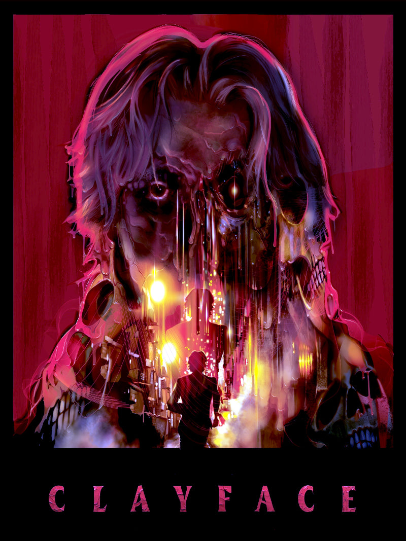 Clayface paper poster