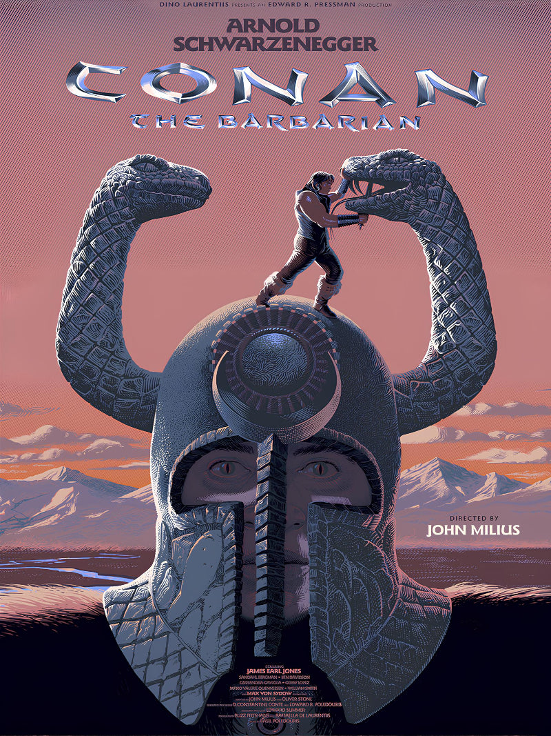 Conan The Barbarian Cinematic Wall Art paper poster