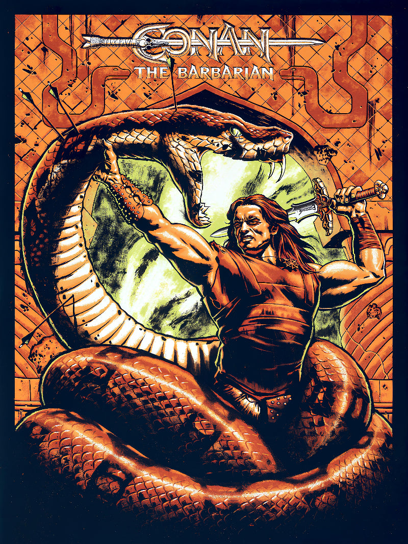 Conan The Barbarian Cinematic Wall Art paper poster