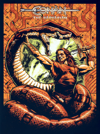 Conan The Barbarian Cinematic Wall Art paper poster