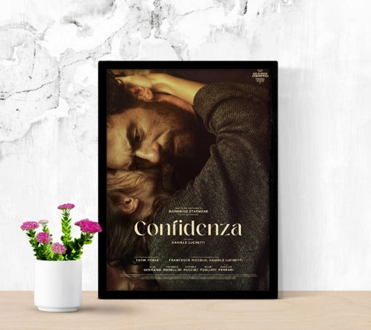 Confidenza - framed poster