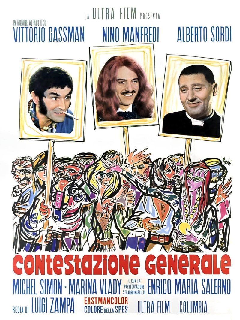 Contestazione generale paper poster