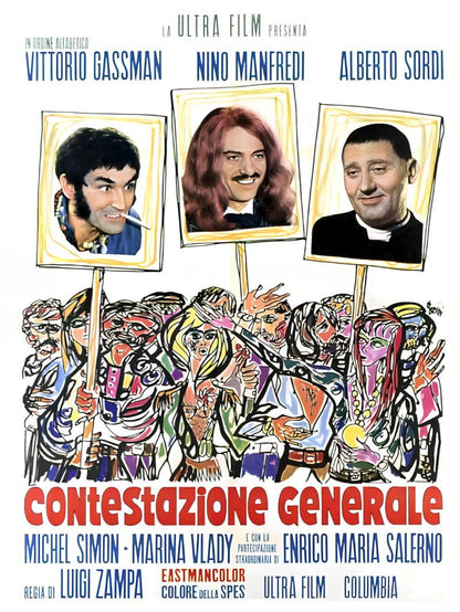 Contestazione generale paper poster