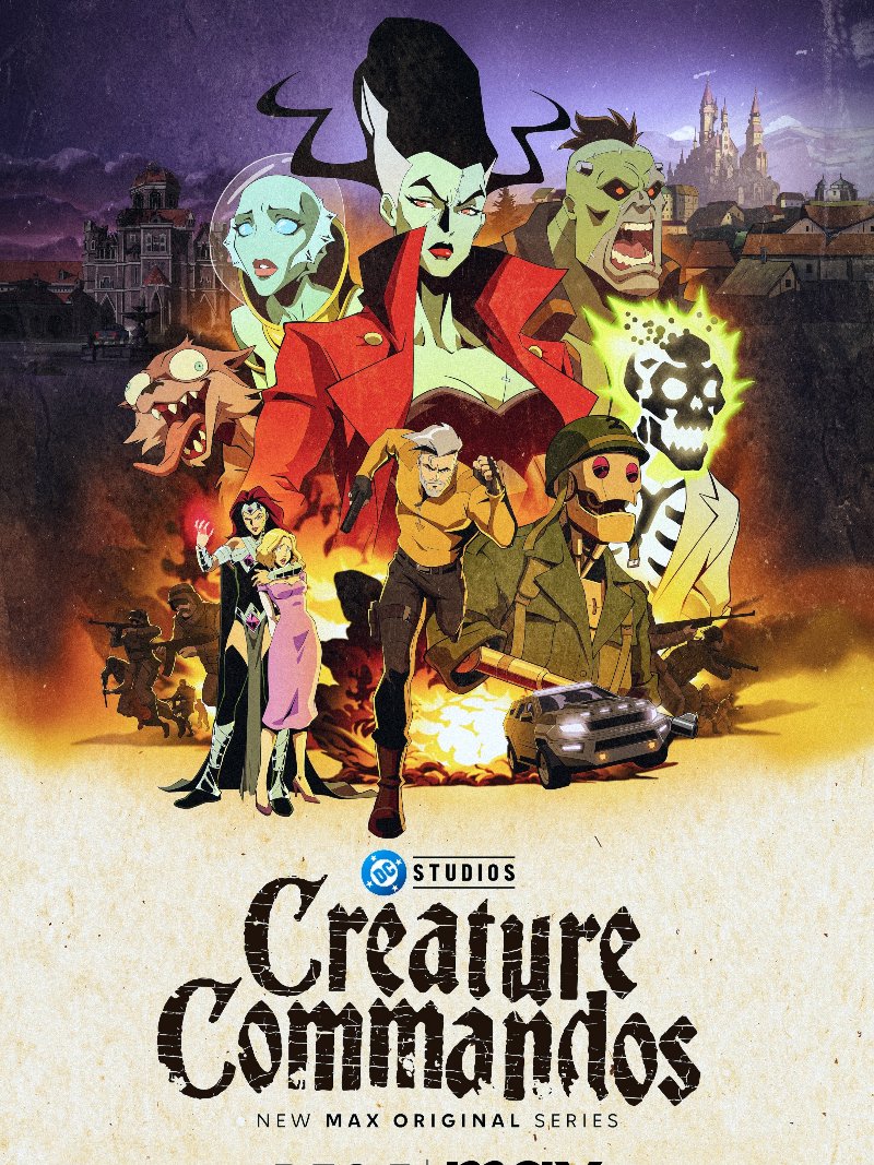 Creature Commandos paper poster