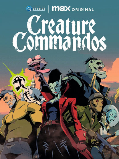 Creature Commandos paper poster