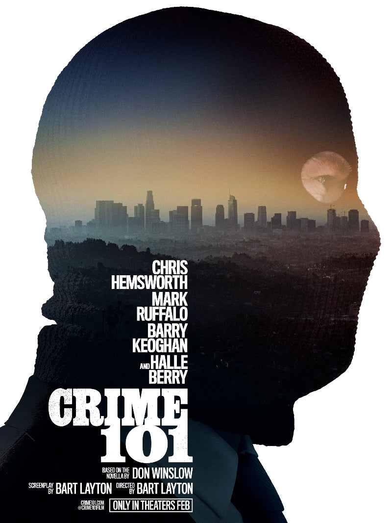 Crime 101 paper poster