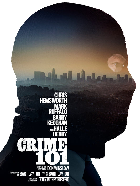 Crime 101 paper poster