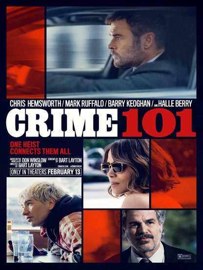 Crime 101 paper poster