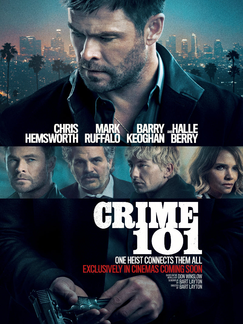 Crime 101 paper poster