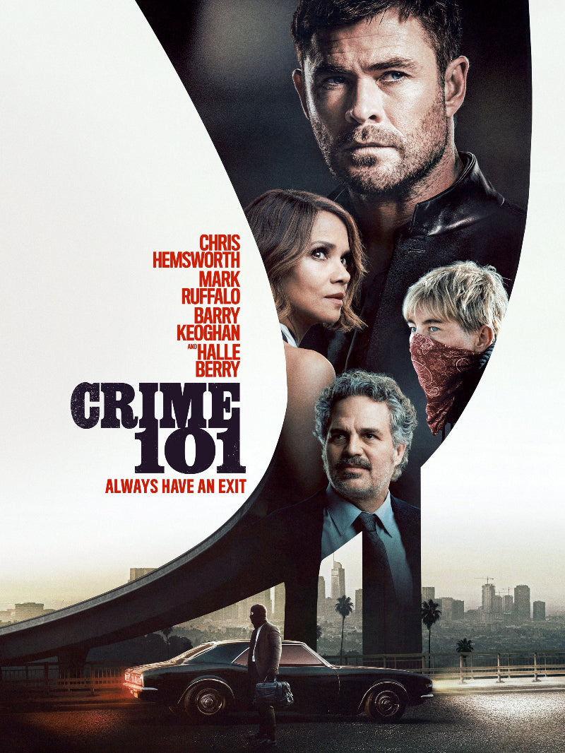 Crime 101 paper poster