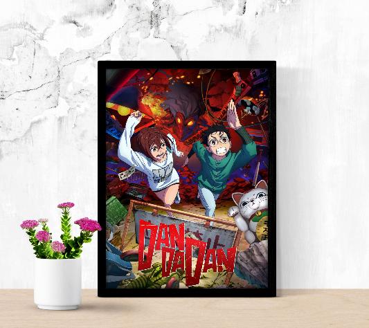 Dandadan framed poster