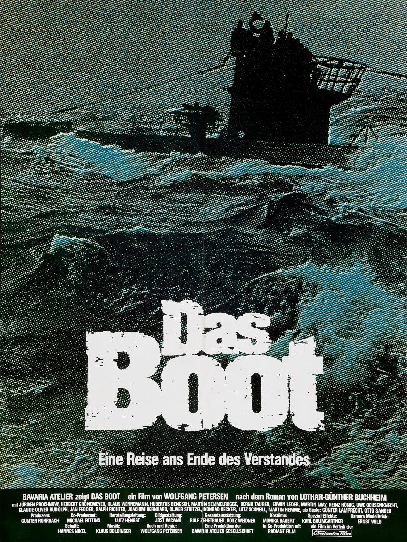 Das Boot paper poster