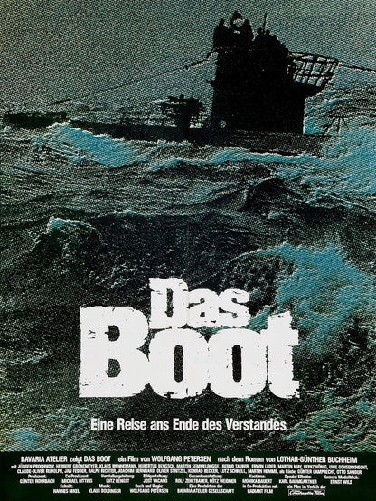 Das Boot paper poster