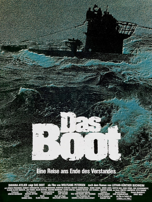 Das Boot paper poster