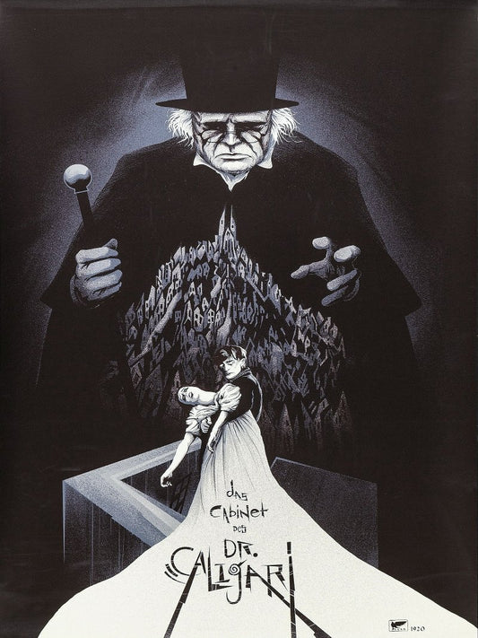 Das Cabinet des Dr. Caligari paper poster