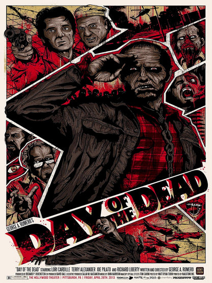 Day of The dead paper poster