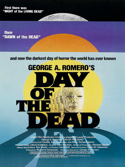 Day of The dead paper poster