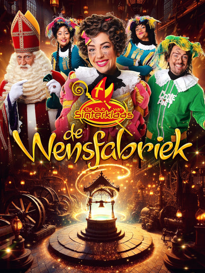 De Club Van Sinterklaas En De Wensfabrik paper poster