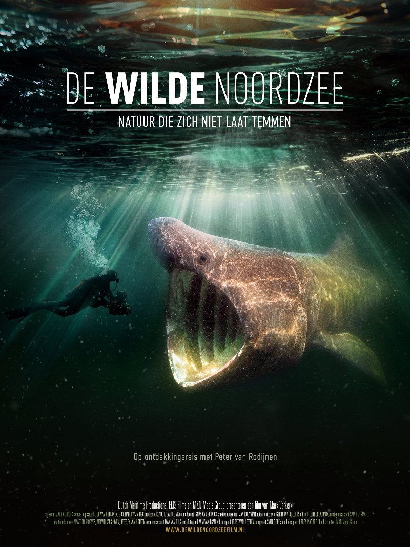 De wilde noordzee paper poster