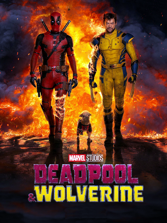 Deadpool & Wolverine paper poster