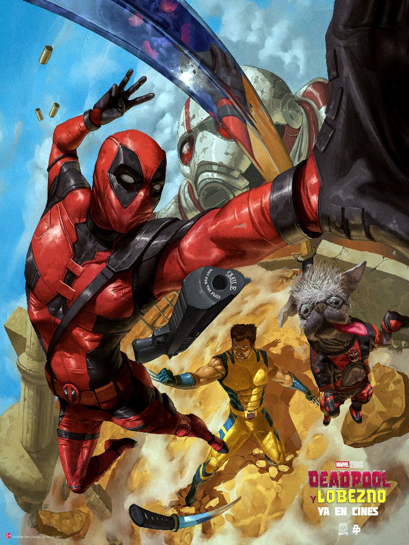 Deadpool & Wolverine paper poster