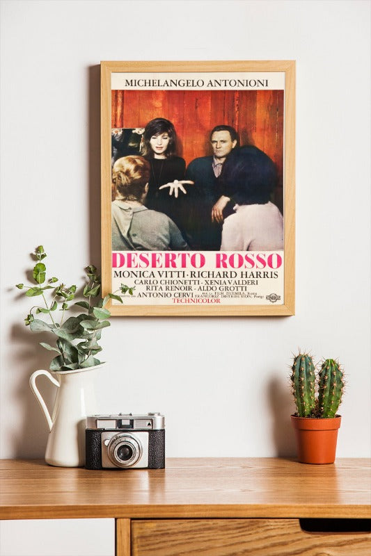 Il deserto rosso - framed poster