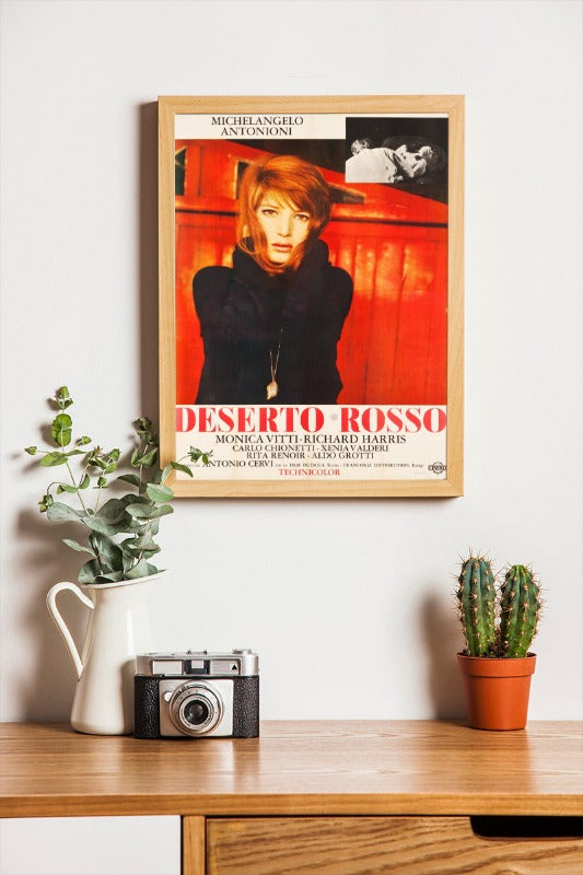 Il deserto rosso - framed poster