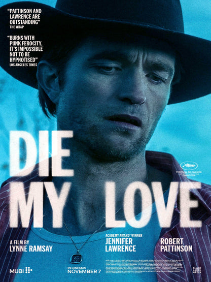 Die My Love paper poster