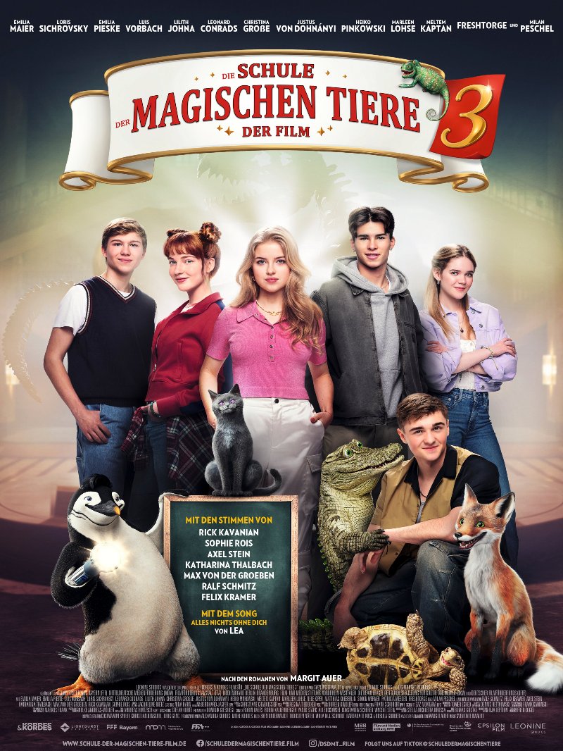 Die Schule der Magischen Tiere paper poster