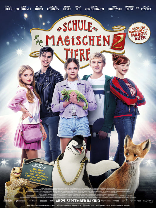 Die Schule der Magischen Tiere paper poster