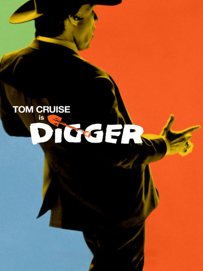 Digger paper poster